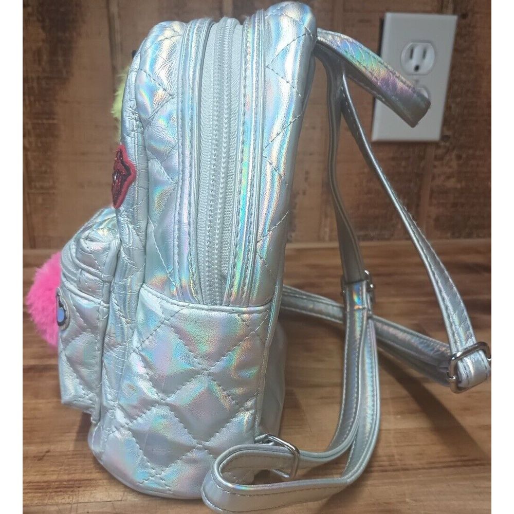 Small Silver Fun & Unique Backpack by PLACE - Picture 5 of 11